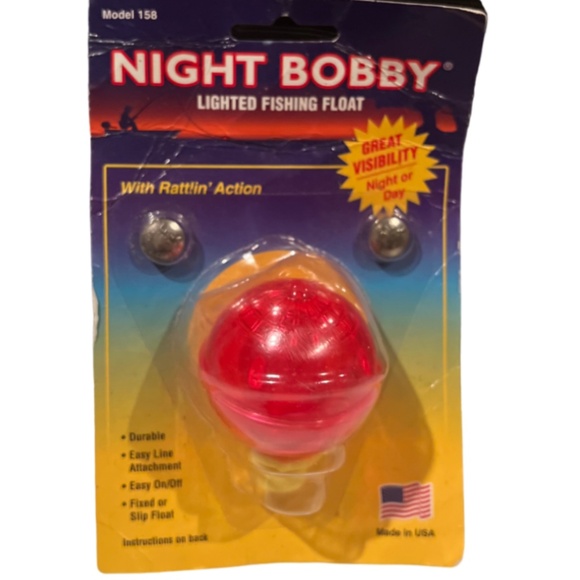 COPY - Night Bobby Lighted Fishing Float With Rattlin' Action Model 158 - Picture 1 of 3